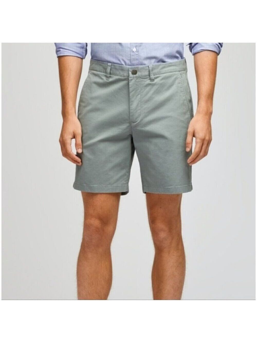 BONOBOS | Stretch Golf Shorts Green Sz 36 10 Inseam